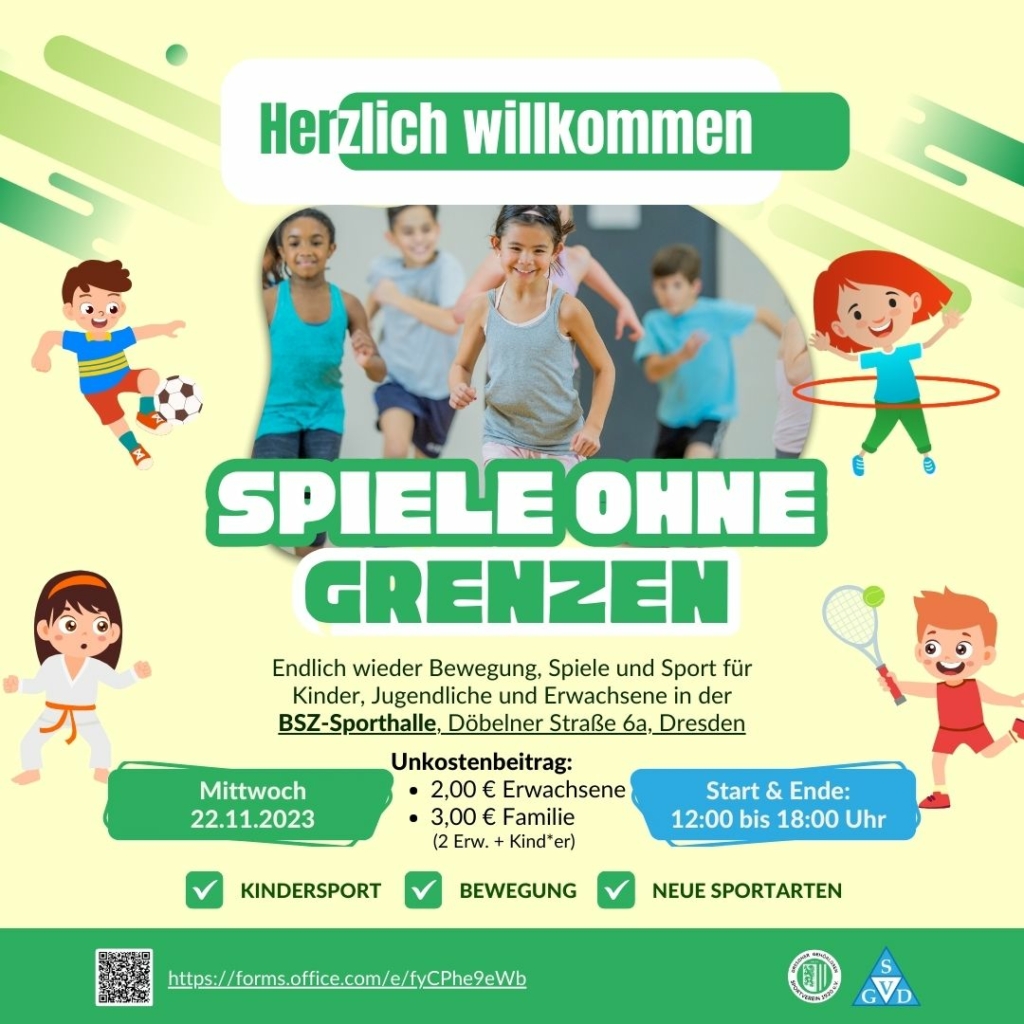Plakat Spiele ohne Grenzen