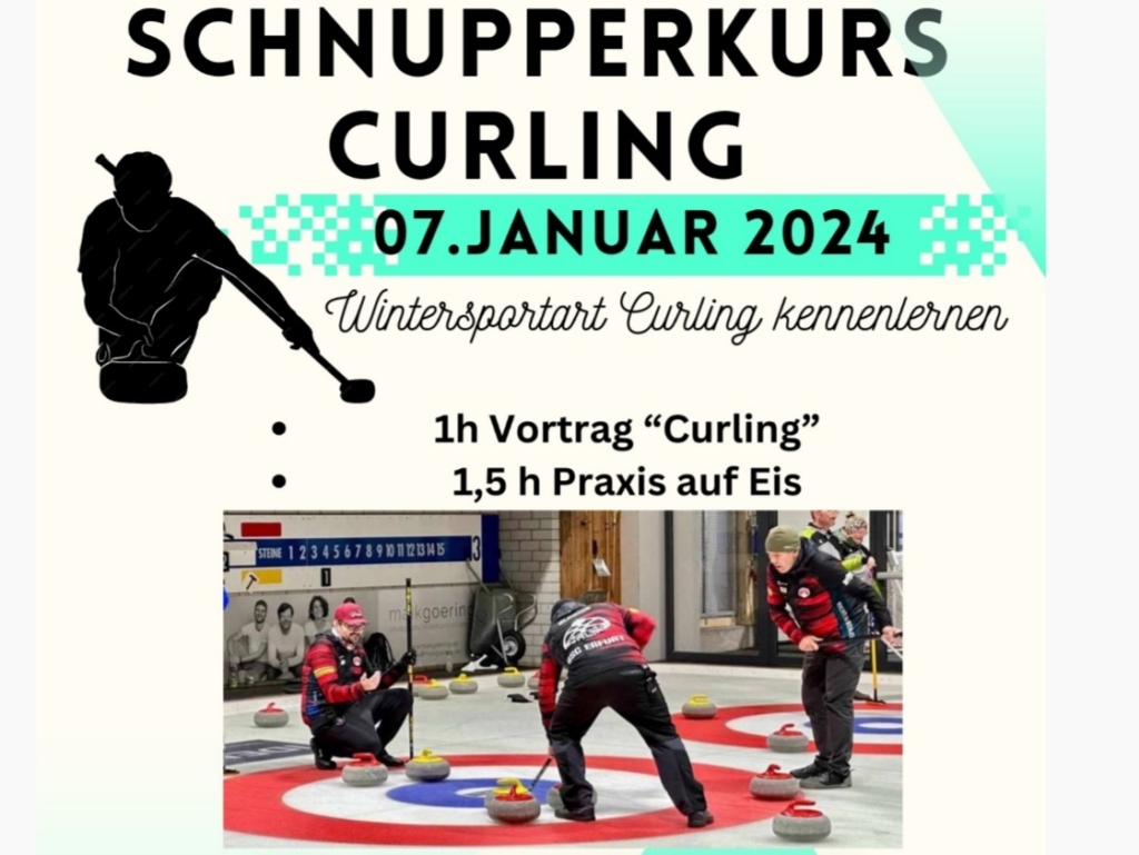 Titel Schnupperkurs Curling