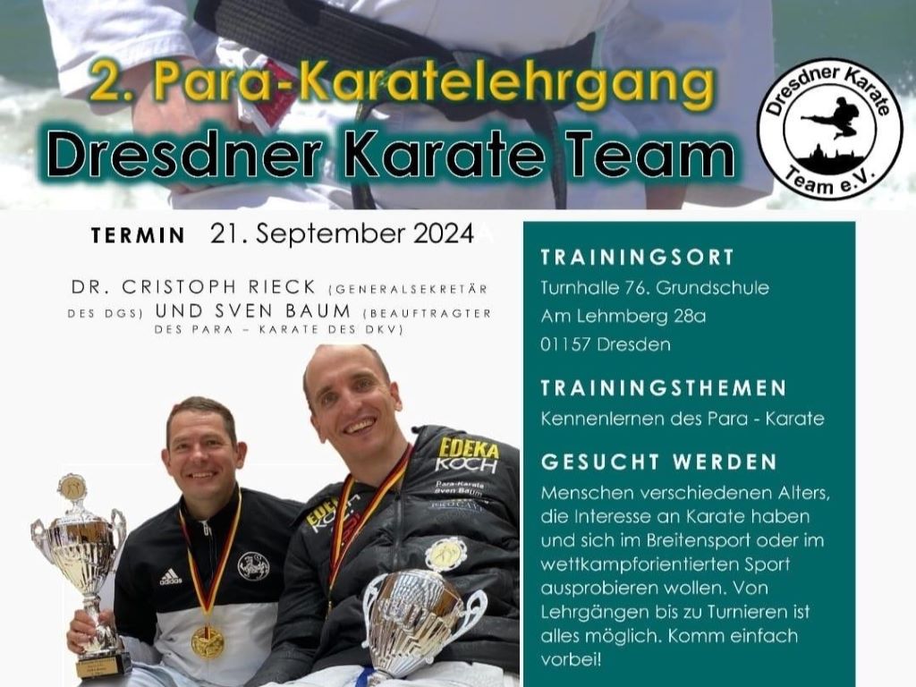 Schnupperkurs Karate