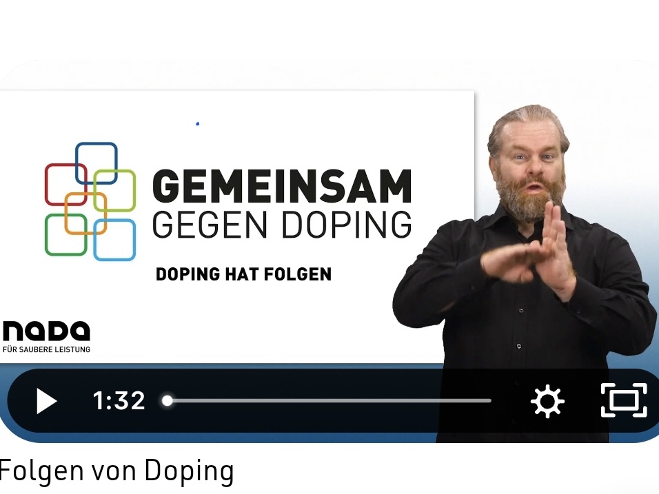 Gemeinsam gegen Doping