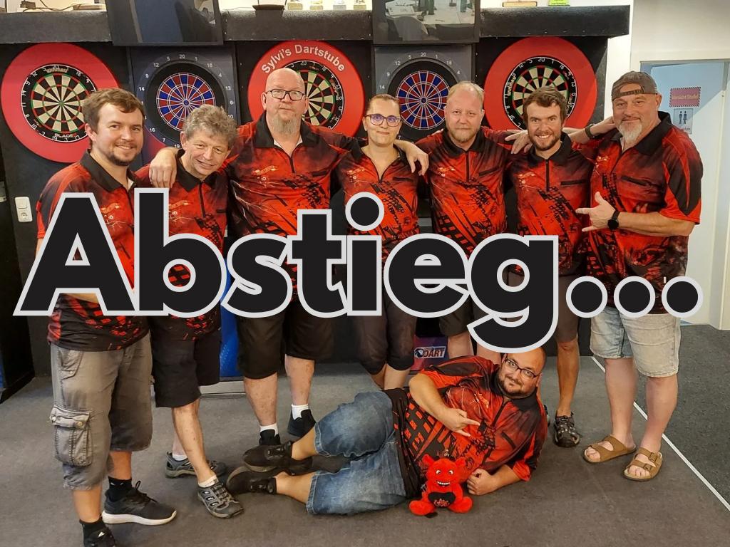 DSAB Dartliga Saison 2025/2 Abstieg