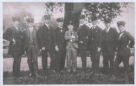 Vorstand Dresdner Taubstummenschwimmverein von 1920